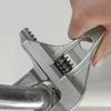 Adjustable Wrench 1PC Mini Strong Clamping Large Open End Multifunctional Spanner Bathroom Repair Tool