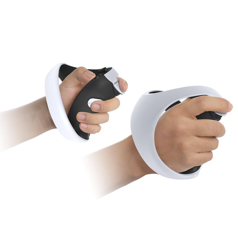 Silicone Protective Cover for PlayStation VR2 Controllers – Anti-Scratch, Anti-Slip, Sweat-Resistant, with Grip/Button