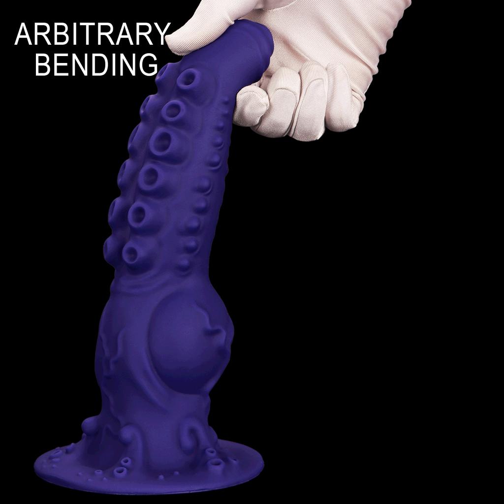 Octopus Tentacle Shaped Octopus Premium Silicone Anal Plug Penis Soft Anal Expansion Sex Toy