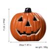 Halloween LED Pumpkin Lights Hollow Pumpkin Statue Lights Desktop Ornaments Halloween Scene Layout Props Home Party Decoration