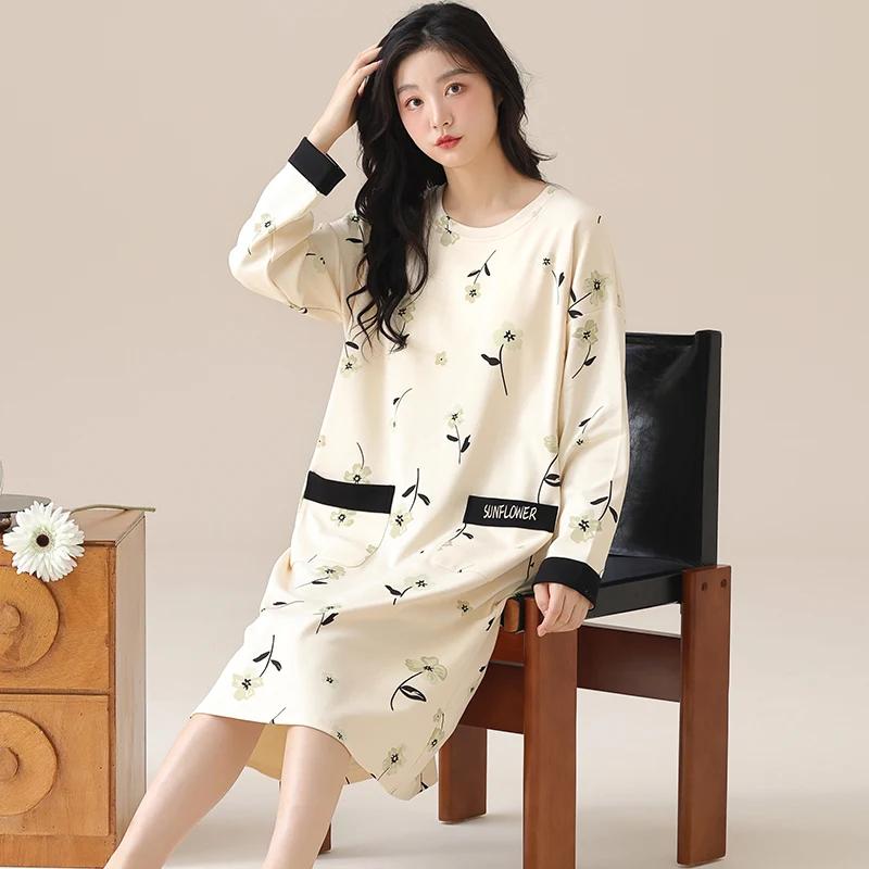 Pink Large Size Autumn and Winter Long Sleeve Cute Pajamas Kawaii Pajamas Soft Pajamas Girls Pajamas Comfortable