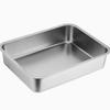 Commercial Stainless Steel Rectangular Serving Tray