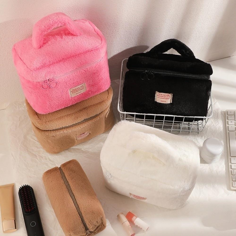 Large Capacity Handheld Makeup Bag Multipurpose Storage Bag Cute Toiletry Bag Household