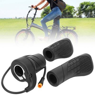 Waterproof Electric Bike Throttle Right Handle Thumb Throttle Half Twist Throttle  Ebike Conversion