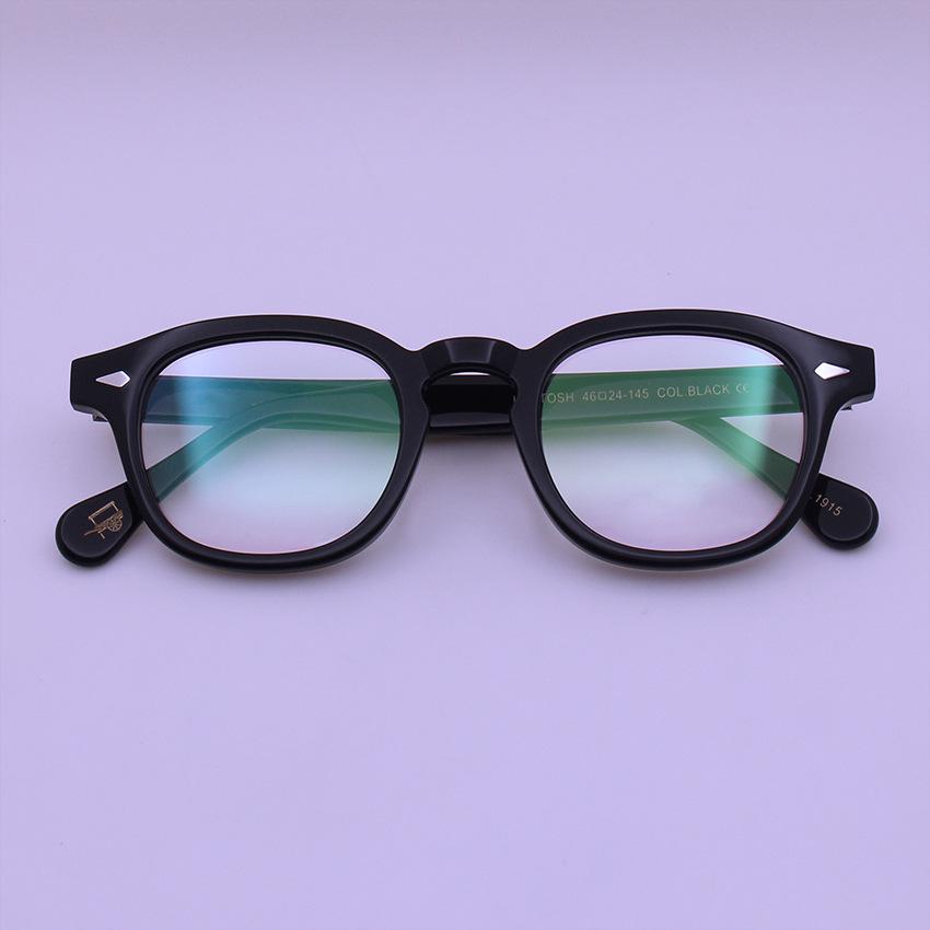 LEMTOSH46 Retro Square Myopia Glasses Frame, Korean Style