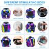 6-In-1 Fidget Cube Toy Hand Spinner For Anti-Stress/Anti-Anxiety Fidget Toys For Children,Teen,Adult-3.4Cm 40G Multiple Color