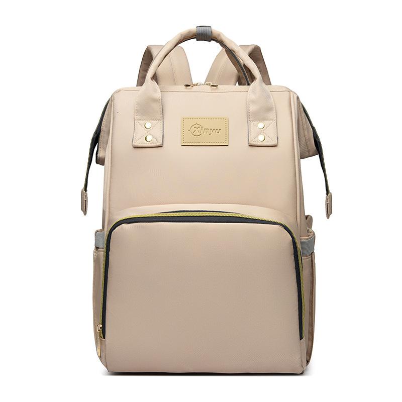 Mommy with Baby Lightweight Bag Anti Jellyfish Baby Backpack Outdoor Handheld Oxford Cloth Large Capacity Multifunctional