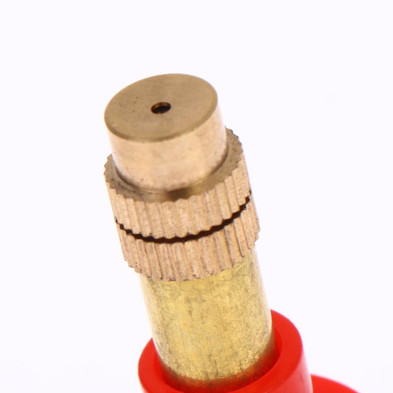 2Pcs High Pressure Nozzle Brass Adjustable Garden Irrigation Atomization Watering Sprinkler Accessories Brass Nozzle