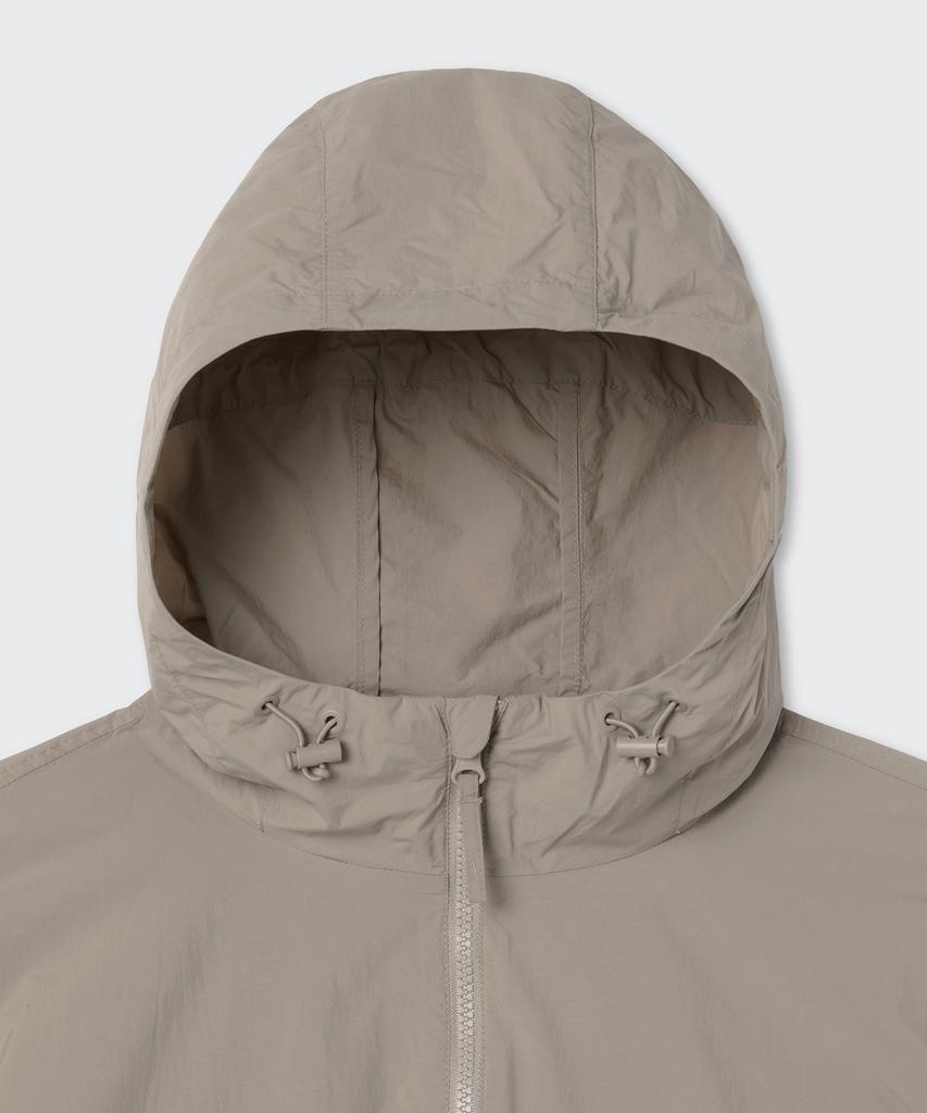 Musinsa Standard Out Pocket Windbreaker Jacket [Grayish Beige]