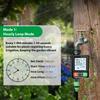 Water Timer Garden Hose Sprinkler Timer 10 Programmable Automatic Rain Delay 3.3 Inch LCD Screen IP54 Rainproof