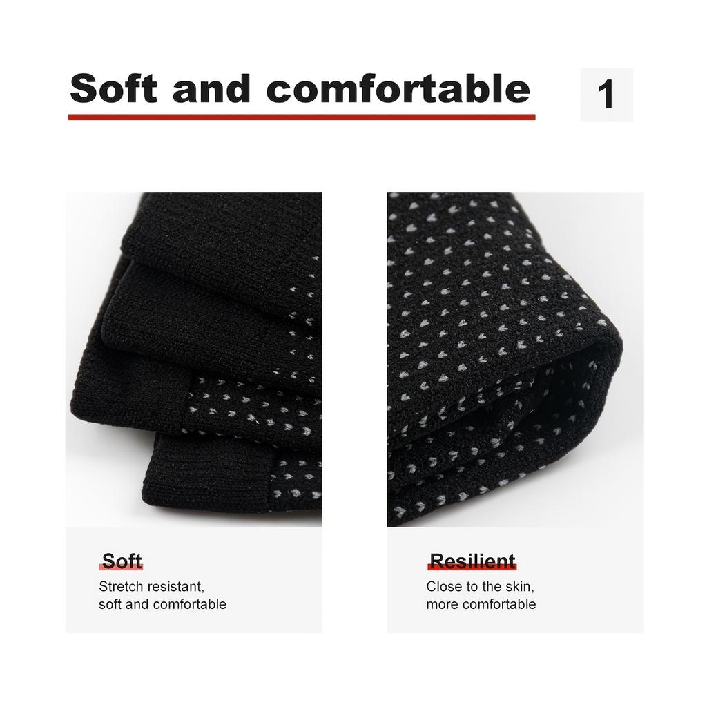 Ankle Support Socks Breathable Plantar Fasciitis Swelling Relief Compression Toeless Socks Women Men Elastic Running Socks