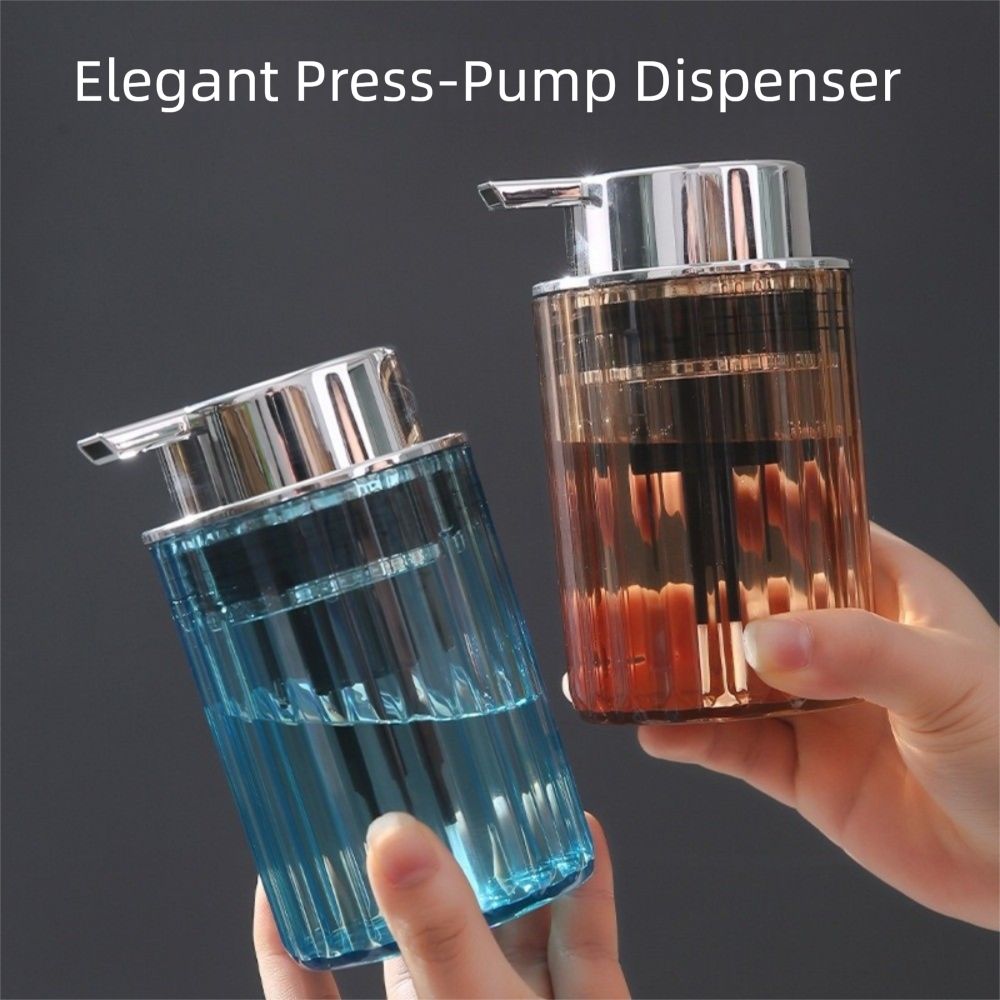 Press type Foaming Bottle Refillable Liquid Dish Soap Container  Hand Soap Lotion
