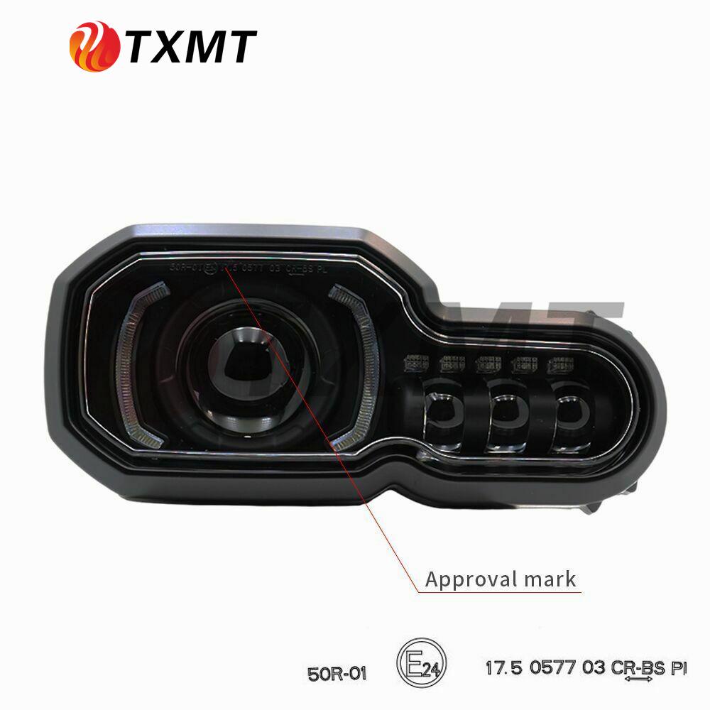 BMW F800GS/F700GS/F650GS/F800R LED Headlight Assembly - Ultra Bright