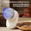 Portable Fabric Shaver Lint Remover With Digital Display 6-Blade Rechargeable USB Type-C Travel Clothes Fuzz Trimmer