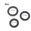 3Pcs Penis Ring Set Silicone Cock Rings Ejaculation Delay Cockring Sex Toys For Men Adult Product Dick Lock Erection Sexy Shop