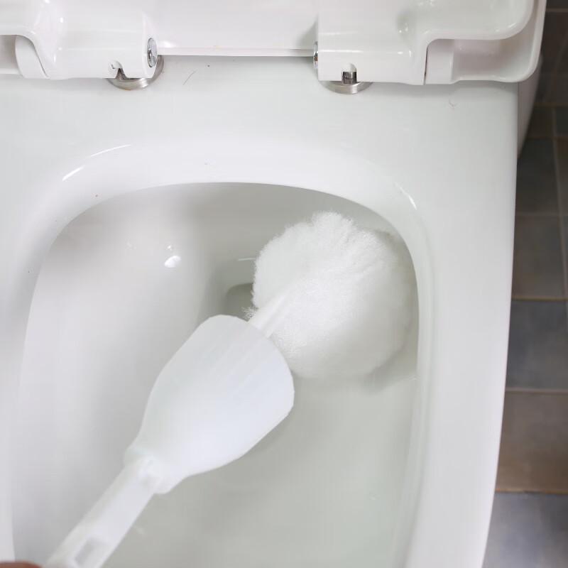 HSDIG Squeezing Cotton Toilet Cleaning Brush