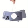 1/5Pcs Q Styling Iron Sheet Sticker Magnetic Magnet Car Phone Holder Durable Metal Plate Ring