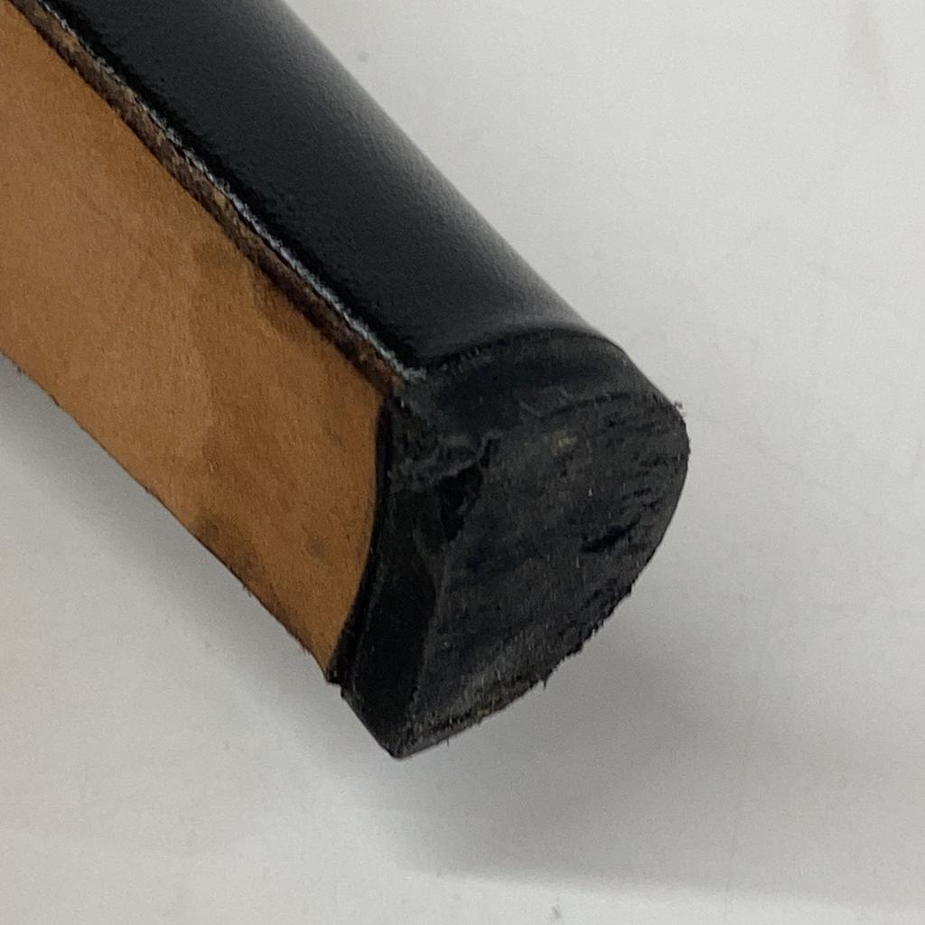 Chanel G35390 Μποτάκια με τακούνι-αλυσίδα παπούτσια 38C μαύροΜεταχειρισμένα