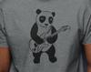 Panda Playing Bass Guitar Shirt | Mens Animal Playing Guitar Tshirt | Music Tee | Mens Graphic T Shirts