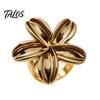 Elegant Accessory for Scarves Scarf Rings Women, Metal Flower Ring Buckle And Slides, Shirt Silk Tightener Ties Clip Scarf, Shawl, Blouse, T