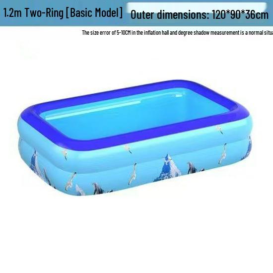 Foldable Inflatable Kid's Bath Pool for Home
