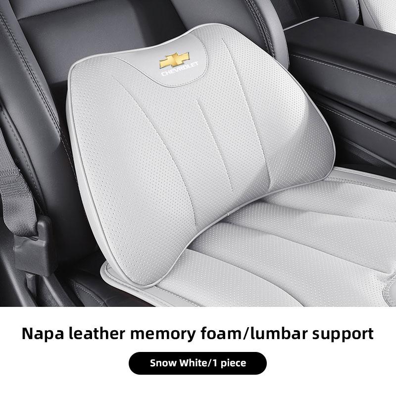 Car Headrest Soft Cotton Seat Cushion Waist Pillow For Chevrolet Corvette Montana TrailBlazer Silverado Traverse Camaro Suburban