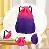 Drawstring Bag Basketball Storage Water Resistant String Backpack Cinch for Travel