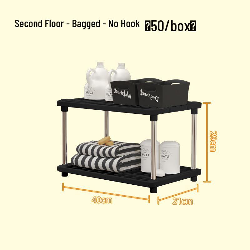 Multi-Layer Storage Rack for Kitchen, Bathroom, Living Room, and Desktop Use