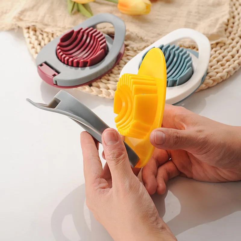 Multifunctional Egg Cutter Stainless Steel Egg Slicer Creative Fruit Splitter Cooking Tools Baking Accessories Kitchen Gadgets