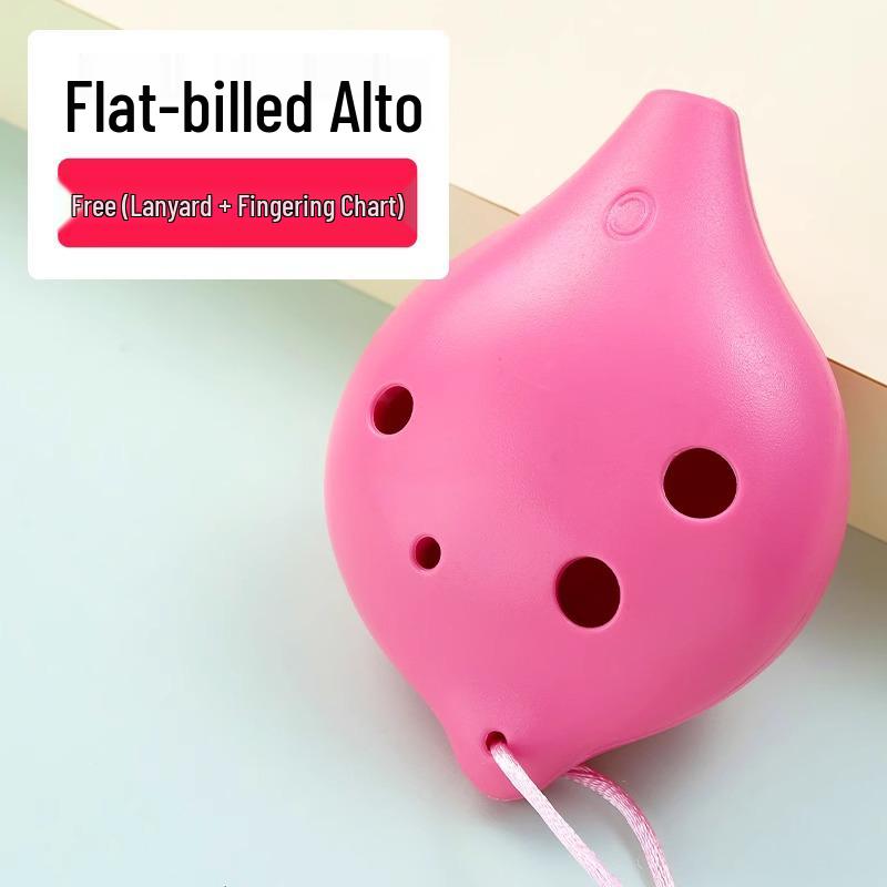 

Durable, Easy-to-Play 6-Hole Alto Ocarina for Kids – Beginner s Resin Mini Instrument