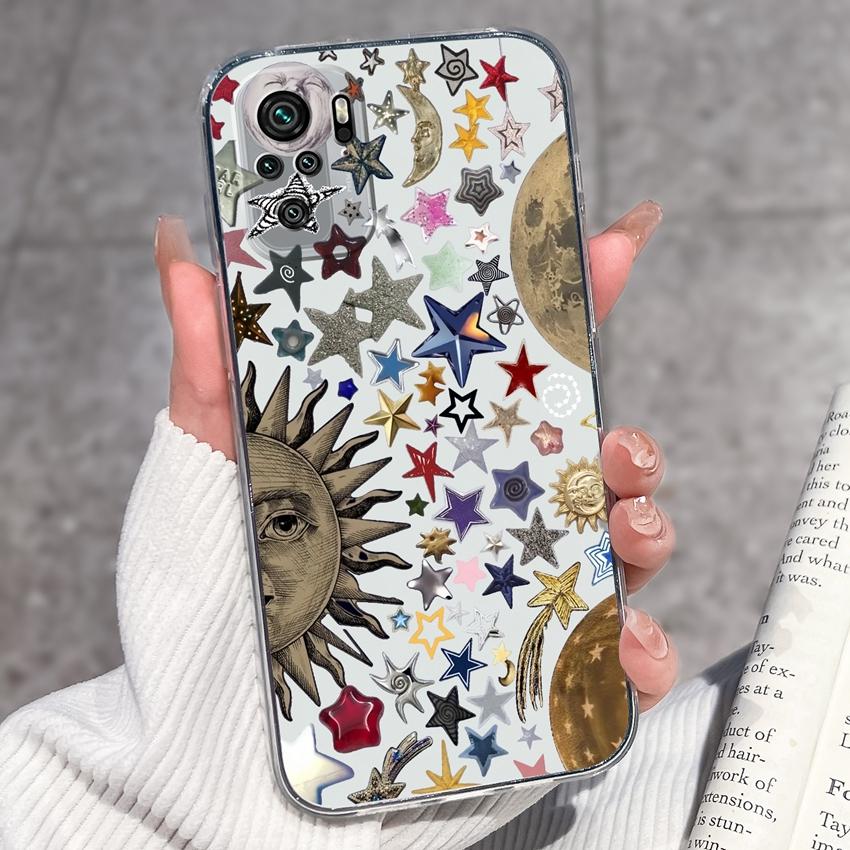 Cute Kitten Phone Case For Redmi Note 10 9 8 7 6 5A Pro 9T 8T 7S 10Lite Soft Casing Screen Protector Top Quality Dustproof Shell For Redmi Clear Cover