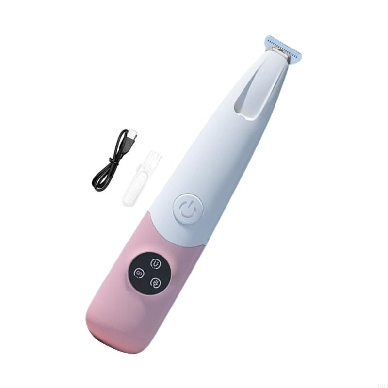 Ergonomic Pet Hair Trimmer Rechargeable Battery Quiet Operations For Dog Cats