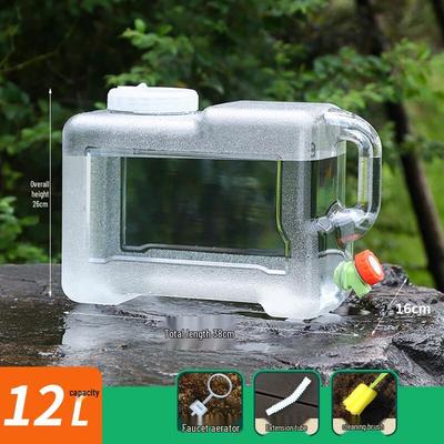 Outdoor Portable Water Bucket with Faucet