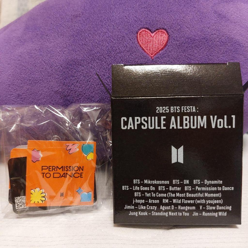 [USED] 2025 BTS FESTA : CAPSULE ALBUM Vol.1 PTD