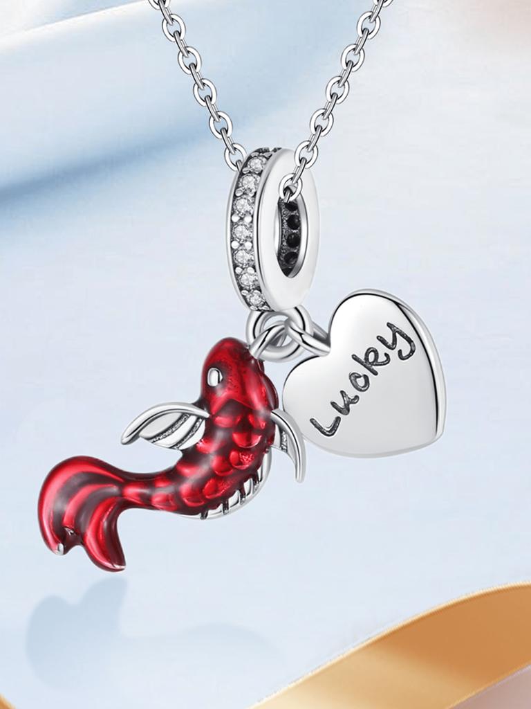 Charms Plata Deep-Sea Colorful Fish Octopu Beads Copper Plated Fit Copperoriginal Bracelet For Jewelry Making Diy Charm