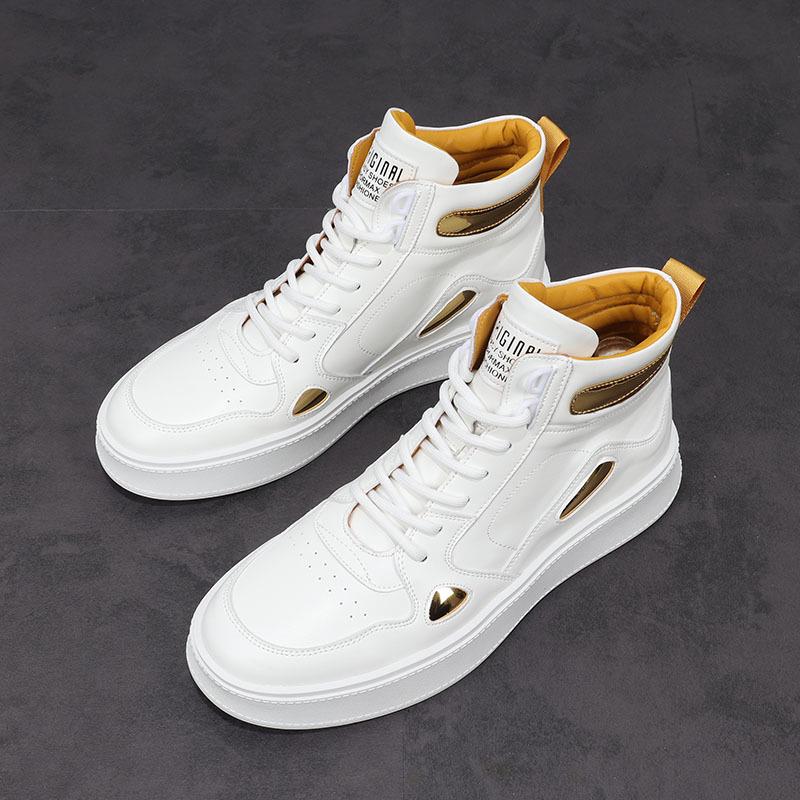 

Мужские европейские весенние короткие ковбойские сапоги с толстой подошвой и эффектом увеличения высоты 42