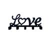 Metal Wall Mount Key Holder, Welcome Home Cat Dog Key Organizer Hook, Decorative Key Hanger Rack for Home Office Entryway