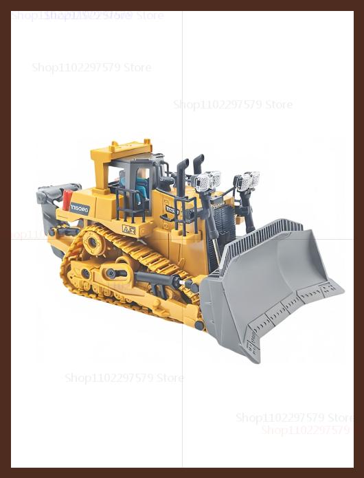 Children 2.4Ghz RC Car Toys Remote Control Excavator Dump Truck Bulldozer Electric Kids Gift Racing Vehicle for Boys Girl Age 6+