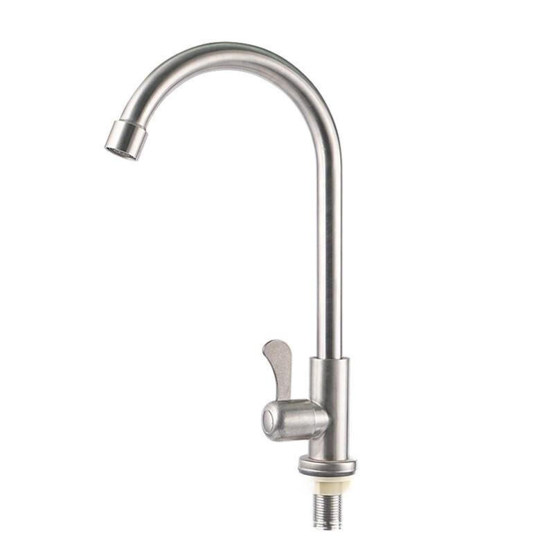 YIXI Kitchen Sink Faucet, Hot & Cold Rotating Mixer