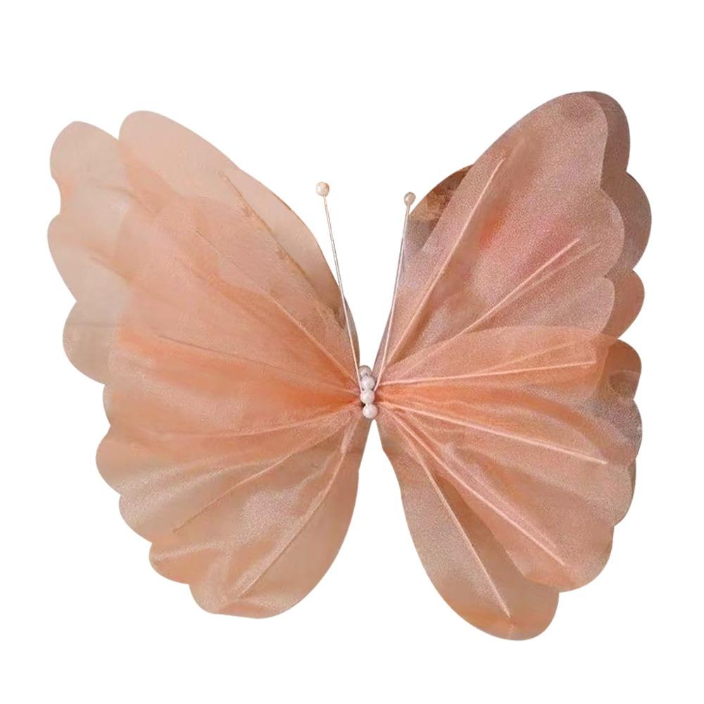 Big Size 3D Butterfly Decoration 50cm Large Artificial Butterfly  Valentines Day
