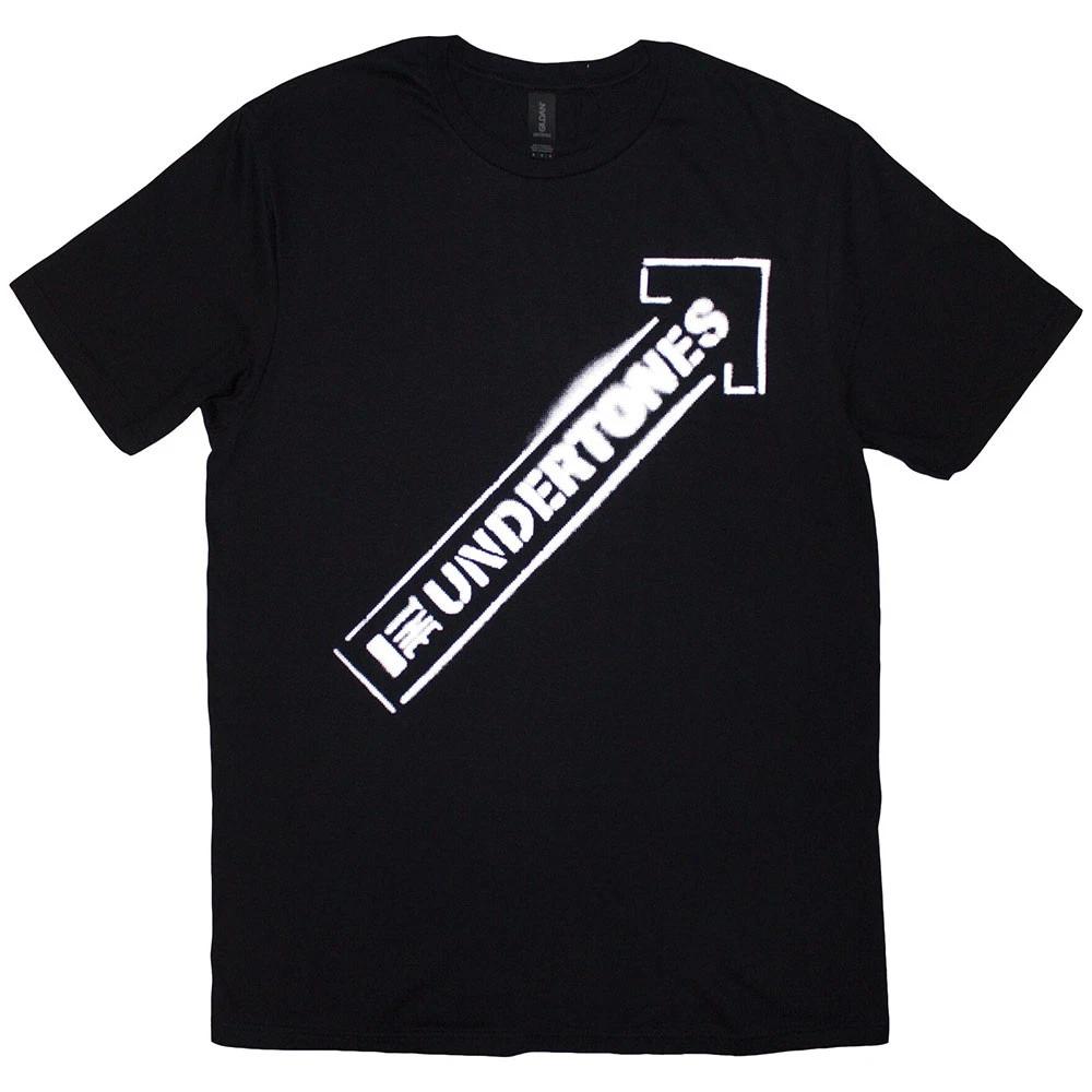 The Undertones Arrow Spray White Tshirt Unisexs L