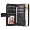 For Honor 200 5G Leather Case with Strap Zipper 9 Card Slot Phone Cover Stand