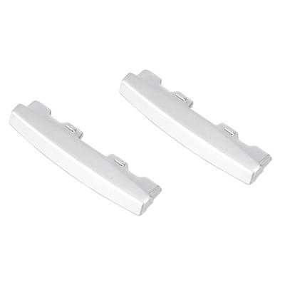 X AUTOHAUX Outlet Paddle Strip Car Front Row AC Air Vent Chrome Plated Trim