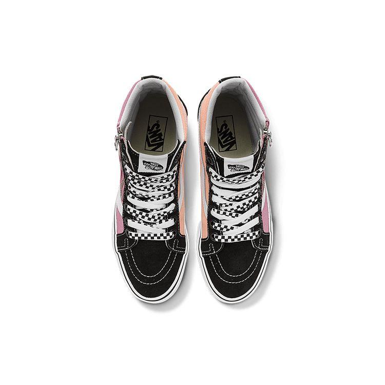 Vans Sk8 Reissue Side Zip High Top Skate Shoes Unisex Sneakers Pink VN0007NZPCA