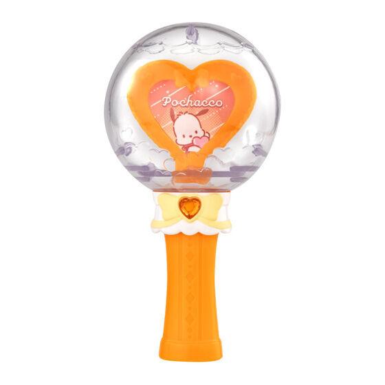 Brand-New Japan Gashapon Sanrio Capsule Wand & Fuzzy Flocked Dolls Vol.2 Kuromi, Pochacco, Cinnamoroll Wand / Pochacco