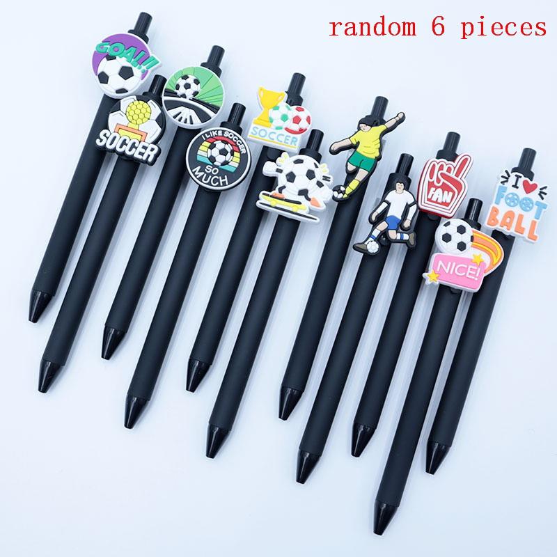 Football Ballpoint Pen Sports Series 6 12Pcs Office Writing Set Creative Stationery for School Students Study Desk A1