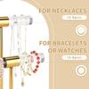 Bracelet Holder Necklace Storage Rack Display Stand Jewelry Storage Rack Acrylic Texture Suitable for Home and Shop Use