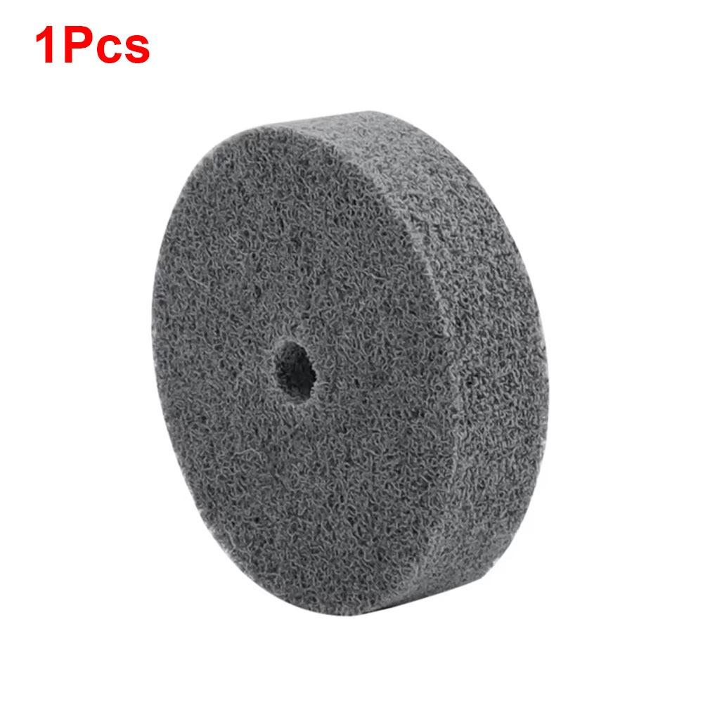 1/5Pcs 3" Buffer Wheel Fiber Abrasive Wheel New Polishing Wheel for Benchtop Buffers and Grinders