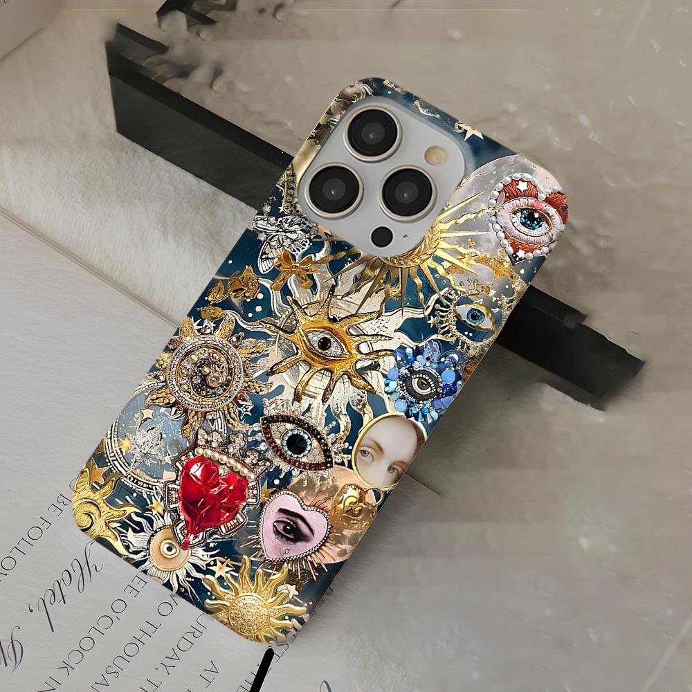 Amazon hot-selling Apple 16 Eye of the Sun film case iPhone14Pro European and American style 17P mobile phone case