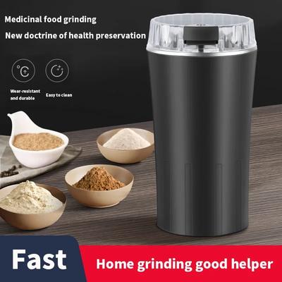Small Kitchen Electric Grinding Machine Grain Grinder Coffee Grinder Stainless Steel Nuts Beans Grains Mill Herbs Grinding Mixer